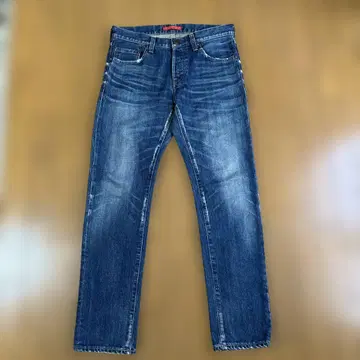 RED CARD 블루 데님 테이퍼드 사이즈 30