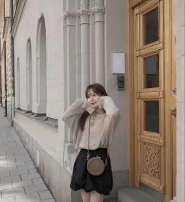 nunela circle shoulder bag [ No.5 ] 카멜