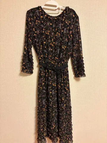 KANEKOISAO 카네코 이사오 꽃무늬 롱 원피스