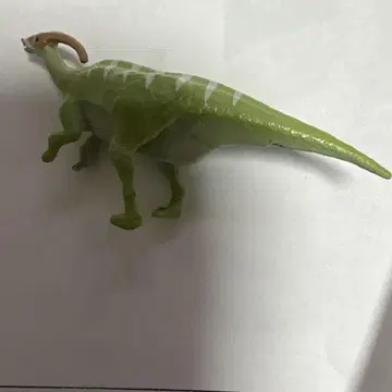 그린 컬러 공룡 피규어