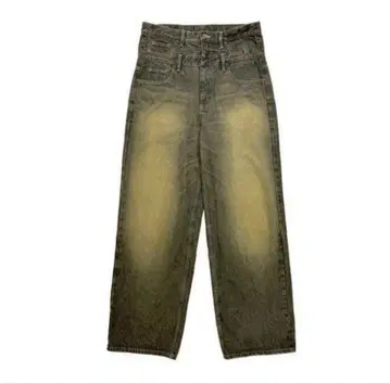 bio wear DOUBLE WAIST JEANS M 데님