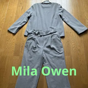 Mila Owen 그레이 셋업 팬츠