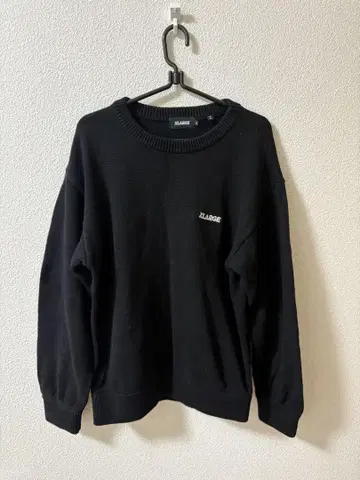 XLARGE 블랙 니트 트레이닝복 M 사이즈