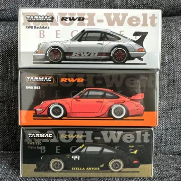 터맥 웍스 1/64 RWB 미니카 3대 세트