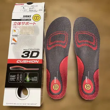 SIDAS 3D CUSHION 인솔 L (27-28) 새상품 미사용품