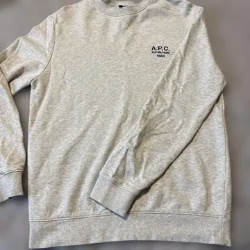 A.P.C. 로고 맨투맨 M 사이즈