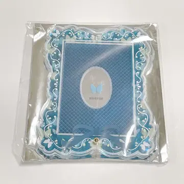FUKUYA fanfancy+ 블루 아크릴 프레임 버터플라이