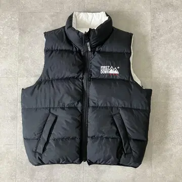 리버서블 FIRST DOWN 다운 베스트/size(M)/남성용