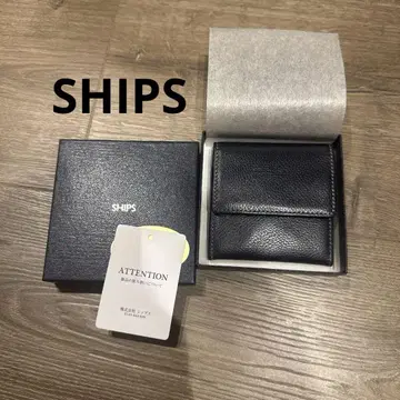 새상품 박스 포함 SHIPS 네이비 지갑