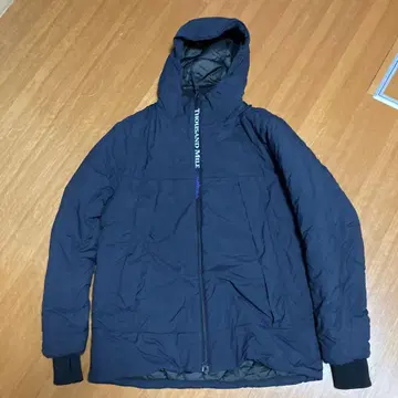 THOUSAND MILE 후드 부착 자켓 블랙