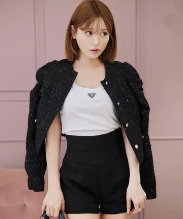 Rady 트위드 자켓 블랙 새상품