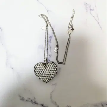 &LOVE 하트 목걸이 펜던트 롱 목걸이 앤드러브