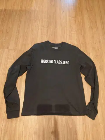 워킹 클래스 제로 롱 슬리브 티셔츠 워킹 클래스 제로 M