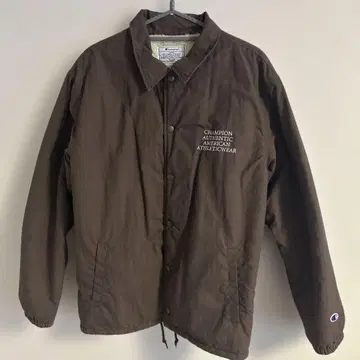 Champion 브라운 아우터 M 사이즈