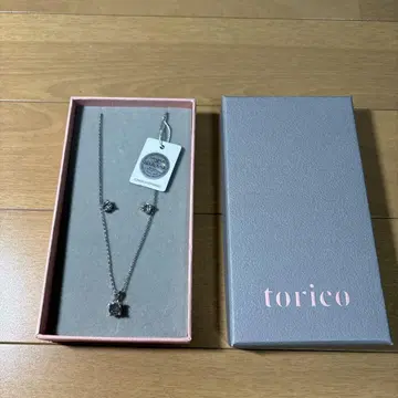 torico 심플 목걸이 스와로브스키