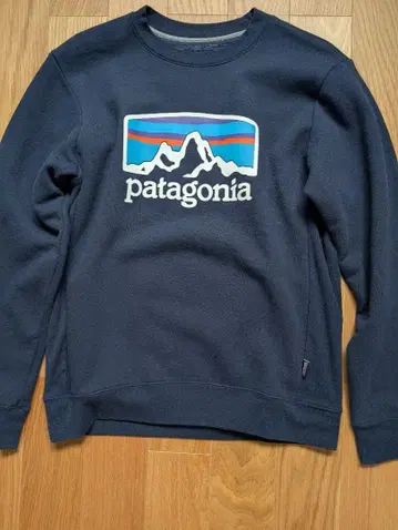 patagonia 네이비 맨투맨 S 사이즈