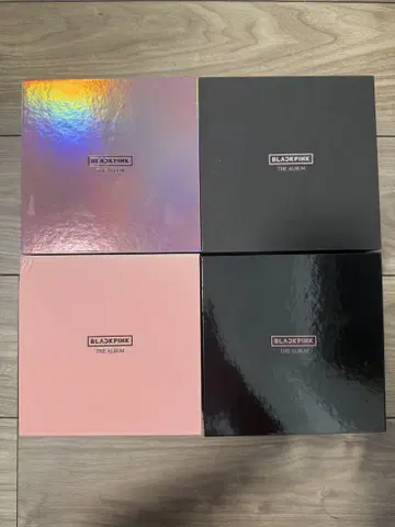 BLACKPINK 더 앨범 4세트