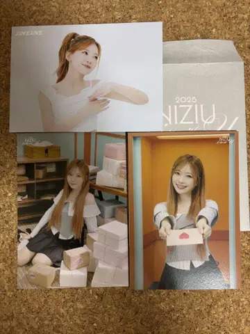 No. 60 NiziU 마유카 랜트 3장