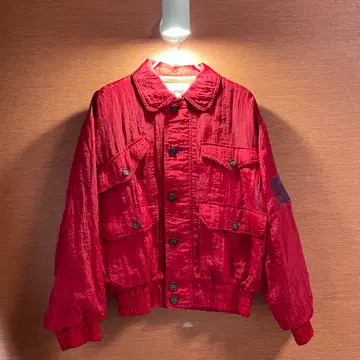 90s pia sports Vintage jacket red