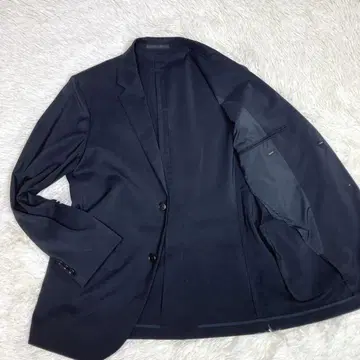새상품급 유니클로 UNIQLO 칸도 자켓 울 라이크 네이비 M