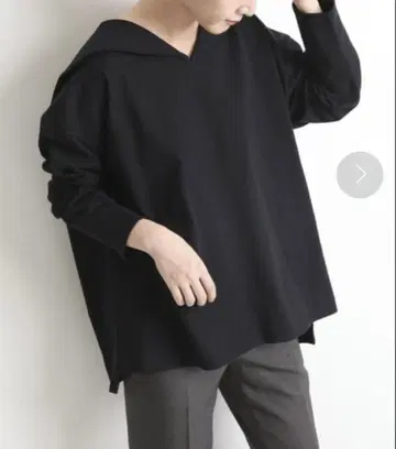 SLOBE IENA 세일러 카라 티셔츠 풀오버