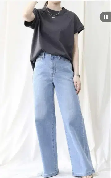SOMETHING LISA 와이드 팬츠