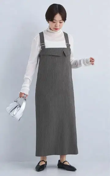 그린라벨 스트라이프 원피스 유나이티드 애로우즈