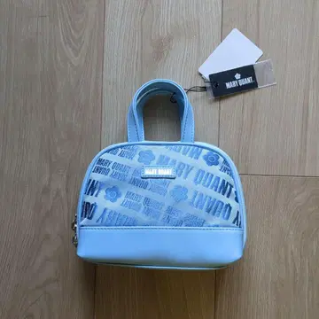택 포함 새상품 MARY QUANT 라이트 블루 파우치