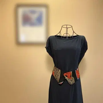 기모노 리메이크 리버서블 오비 벨트 L 사이즈