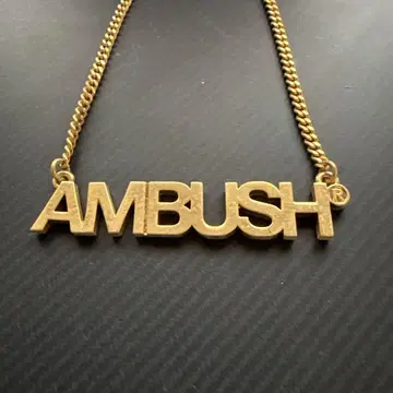 AMBUSH 목걸이 골드