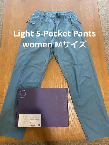 야마토미치 Light 5-Pocket Pants women M