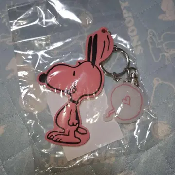 스누피 피너츠 카페 러버 키링