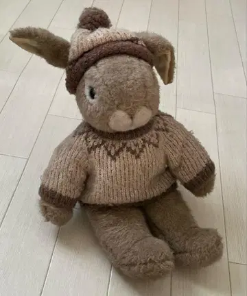 [ 쇼와 레트로 ] 마이 리틀 안 토끼 봉제 인형 일본제