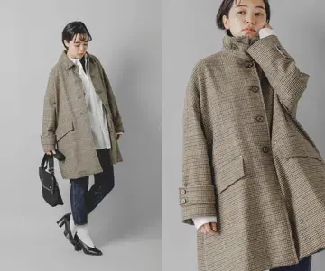 humbie 체크 코트 23AW 34