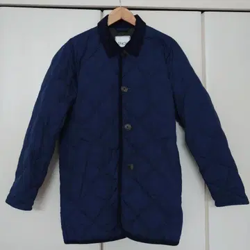 TAION 네이비 퀼팅 자켓 M