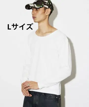 와이드넥 서멀 롱T