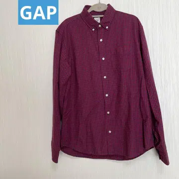 새상품 GAP 체크 무늬 긴팔 셔츠