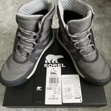 새상품 SOREL 부츠 그레이 23cm