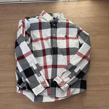 BLACK LABEL CRESTBRIDGE 체크 무늬 긴팔 셔츠