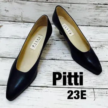 새상품급 Pitti 블랙 스틸레토 펌프스 23E 블랙