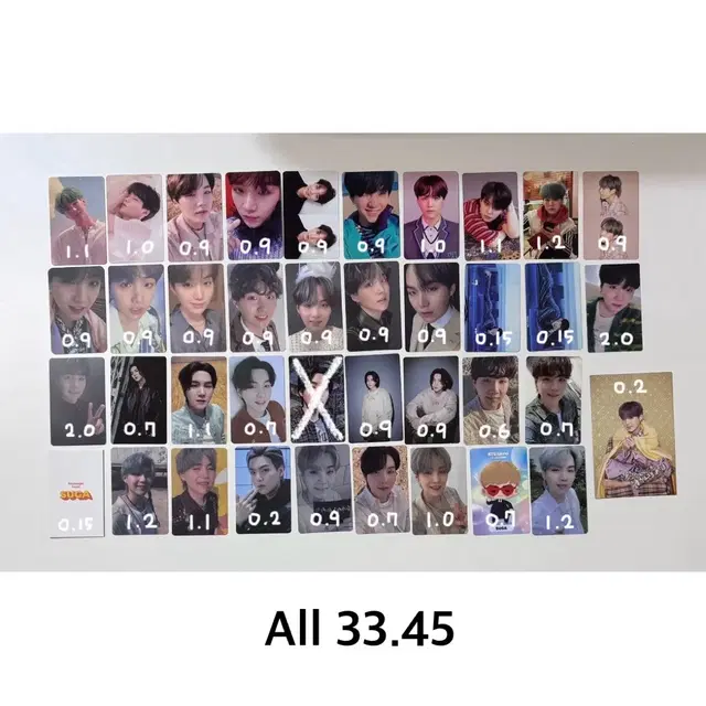 슈가 윤기 앨범 포카 버터 페르소나 맵솔 디데이 suga pc poca