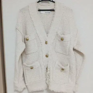 윔 가젯 TWEEDY 니트 자켓