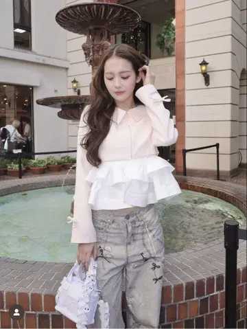ROUGE by POMME d'amour 프릴 자켓 새상품