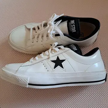 ONE STAR 화이트 스니커즈 CONVERSE