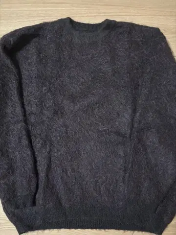 YOKE 4COLOR MIX JACQUARD MOHAIR CREWNECK