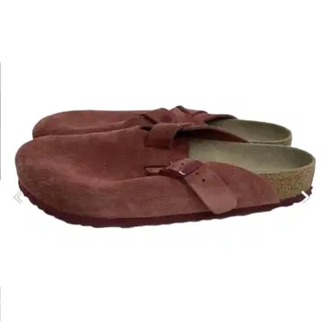 9282 BIRKENSTOCK 보스턴 스웨이드 빨간색 28cm