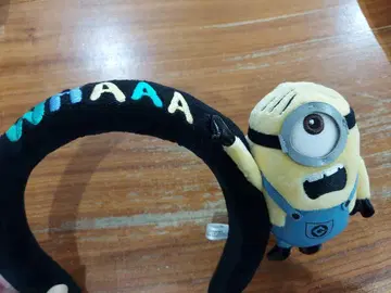 USJ 미니언 WHAAAAA 머리띠