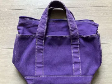 빈티지 L.L.BEAN 미니 토트백 퍼플