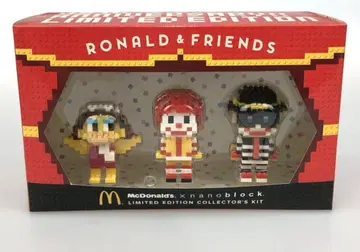 맥도날드 x nanoblock 한정 피규어 세트