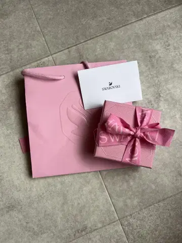 [ SWAROVSKI ] 실버 목걸이